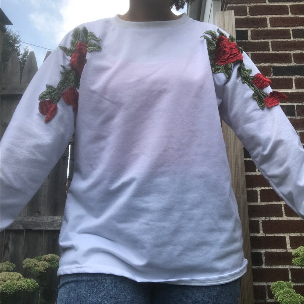 Floral Sweater